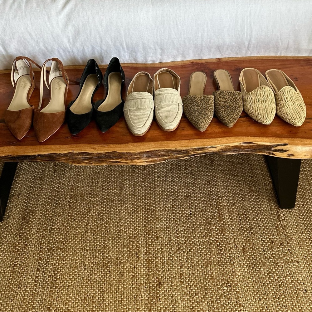 Flats, loafers, work attire